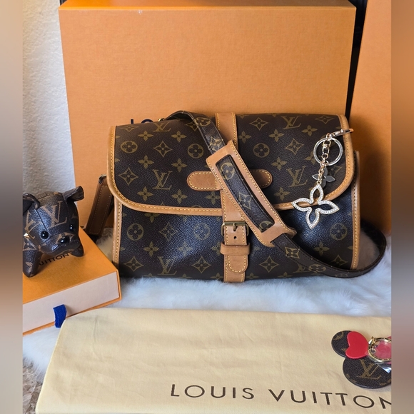 Louis Vuitton Monogram Marne Women's Shoulder Crossbody Bag ✨️ Vintage✨️ - Picture 3 of 17